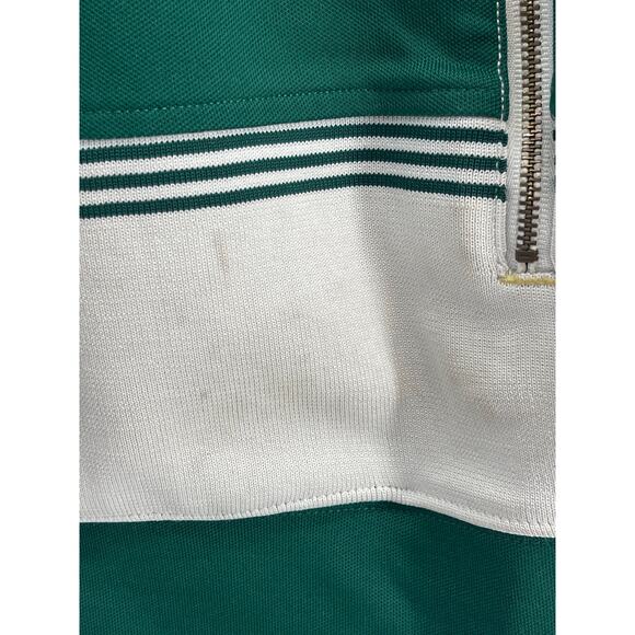 Adidas Trefoil full zip mock neck track jacket sz M - Picture 5 of 10